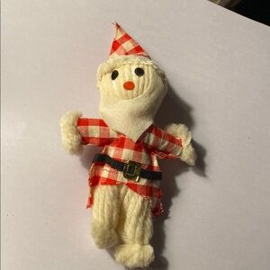 Vintage Santa Claus Plush Doll